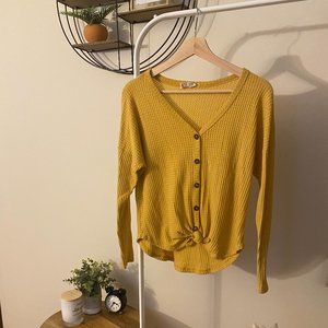 Mustard Yellow Sweater - Sky and Sparrow